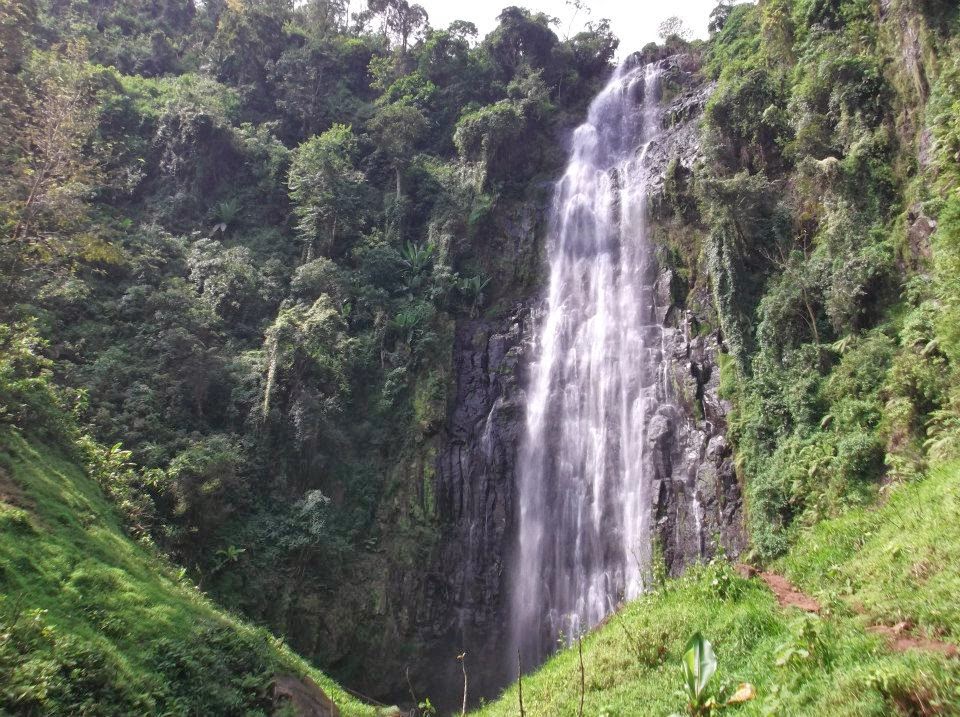 waterfalls along the Kilimanjaro slopes - Marangu Tanzania