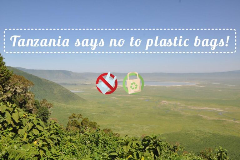 Tanzania responsible tourism - says no to plastic bags