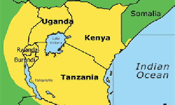Kiswahili, Language, Tanzania map